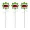 Glitzhome® 24"H Halloween Metal Chomper Yard Stake Set